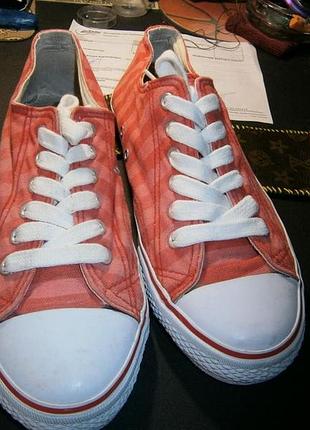 Стильні яскраві кеди 40-41р устілка (25-25,5 см) б/у