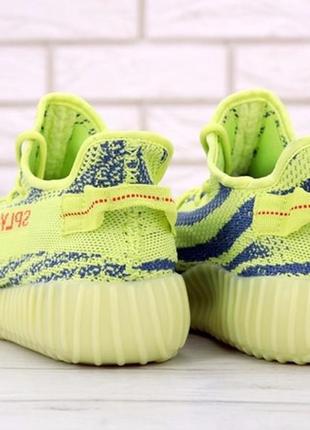 Мужские летние кроссовки adidas yeezy boost 350 yellow.4 фото