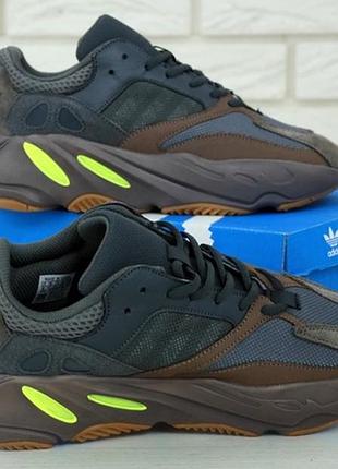 Мужские демисезонные кроссовки adidas yeezy boost 700 mauve (36рр - 45рр) кроссовки женские Адидас изви буст 700