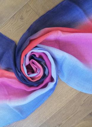 Gant льняной палантин. италия