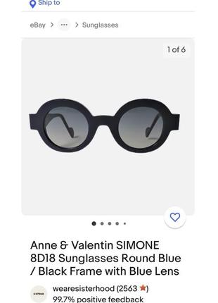 Солнцезащитные очки anne &amp; valentin simone 8d188 фото