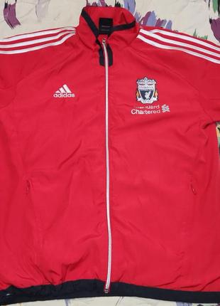 Ветровка-мастерка adidas fc liverpool