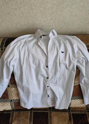 Armani рубашка классика4 фото