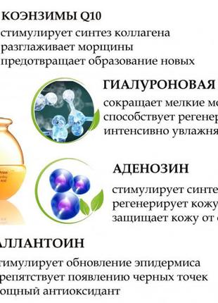 Регенерирующий крем от морщин с коэнзимом q10 и гиалуроновой кислотой корейская косметика8 фото