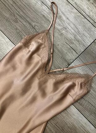 Сатиновий пенюар victoria’s secret