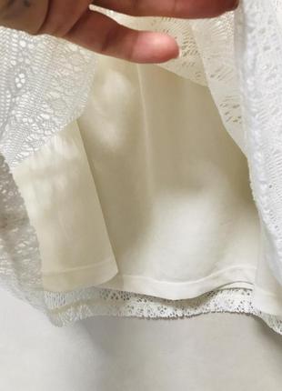 Ажурная женская кружевная блуза h&amp;m5 фото