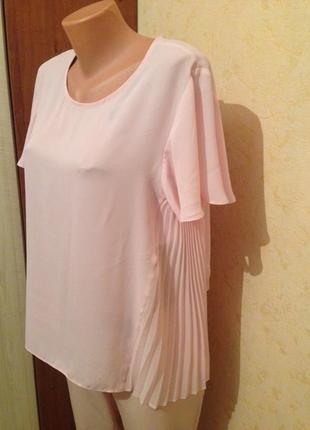 -блуза з плісе6 фото