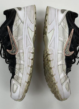 Nike p-6000 кожаные женские кроссовки4 фото