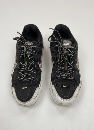 Nike p-6000 кожаные женские кроссовки5 фото
