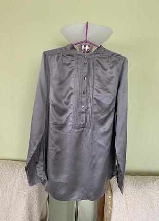 Элегантная атласная блуза