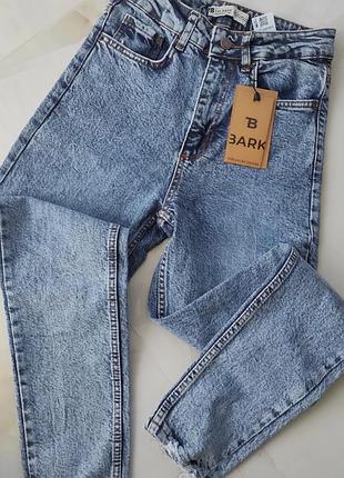 Джинсы мом слоуч прямые женские турция