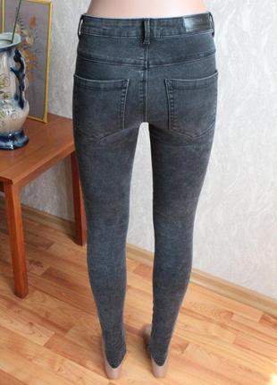 Серые джинсы скинни размер 36 с only5 фото