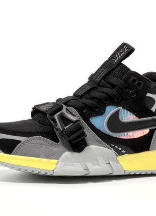 Мужские кроссовки nike air trainer 1 sp black yellow 41-42-43-44-456 фото