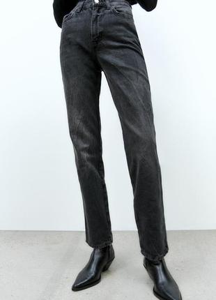 Джинси zara straight5 фото