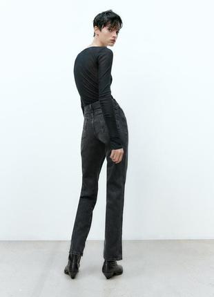 Джинси zara straight6 фото