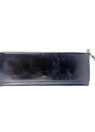 Шкіряний гаманець-клатч gufo, італія1 фото