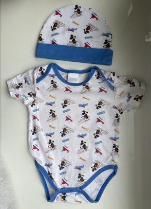 Боди с шапочкой