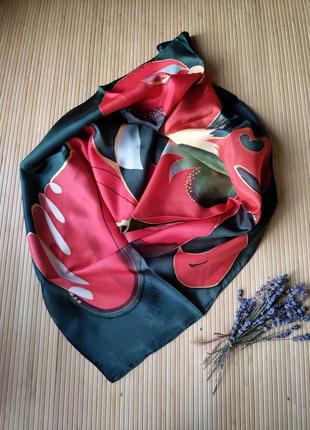 Передплатний авторський шовковий / шелковыйплаток ручного розпису батик