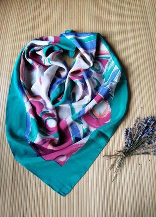 Шелковый / шёлковый платок италия