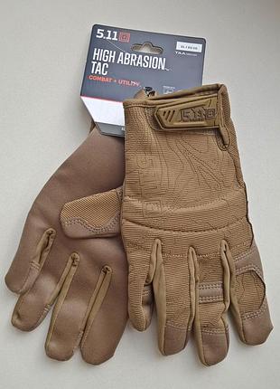 Тактические перчатки 5.11. рас xl (10). оригинал. куплены в сша