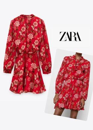 Платье шифоновое zara1 фото