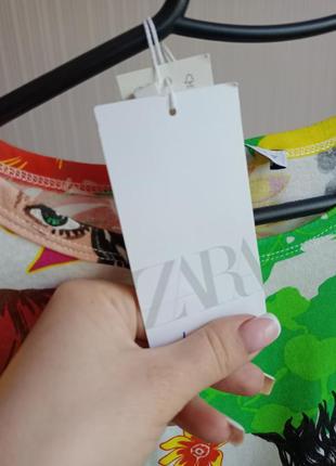 Футбрлка zara, жіноча футболка zara, футболка5 фото