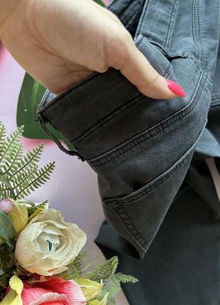 🔝тёмно серые стрейчевые джинсы скинни высокая талия/светло чёрные узкие джинсы высокая посадка🔝7 фото