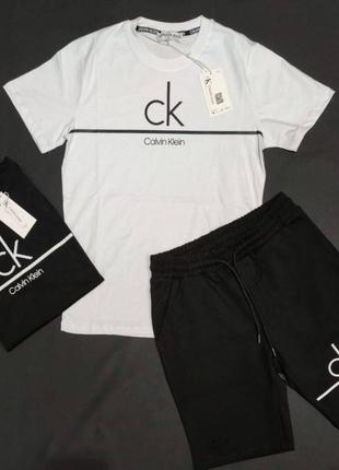 Футболка на выбор летний мужской спортивный костюм calvin sportivi