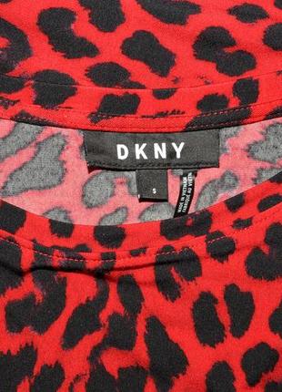 Блузка леопард стретч dkny2 фото