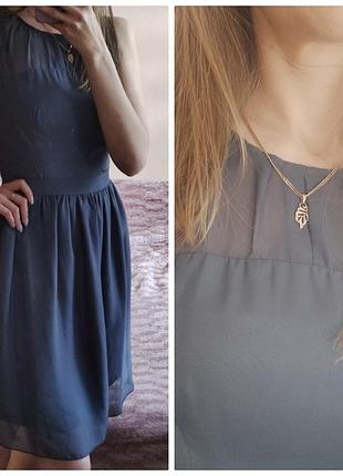 Платье шифоновое