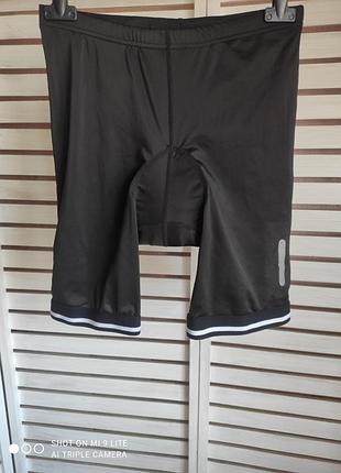 Шорты женские для велоспорта с подушкой "памперсом" бренда "crane"