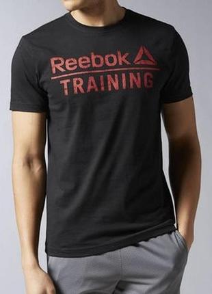 Спортивная футболка reebok training graphic1 фото