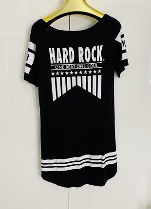 Платье  туника hard rock1 фото
