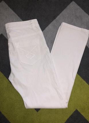 Белые джинсы скинни jeans &amp; Co р. 12