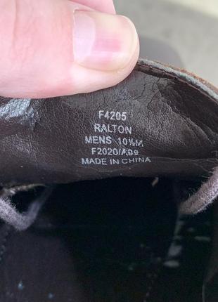 Кожаные туфли calvin klein (eu 44,5) 8