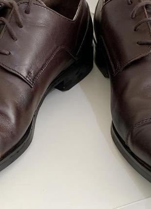 Кожаные туфли calvin klein (eu 44,5) 7
