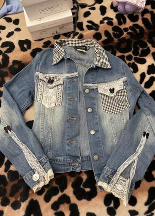 Джинсовая куртка amnesia