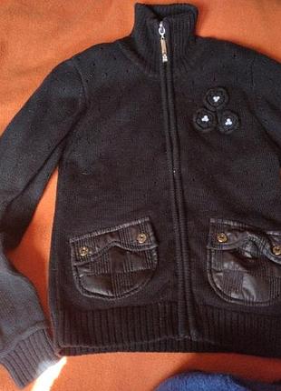 Кофта на змійці в'язана 9 років