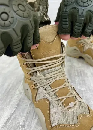 Тактичні військові черевики койот vaneda, військові тактичні берці койот водонепроникні2 фото