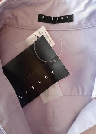 Вишукана стильна жіноча сорочка sisley, італія, р.xs8 фото