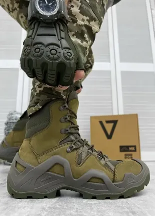 Тактичні військові черевики vaneda олива, водонепроникні військові берци ваніда олива армійські1 фото