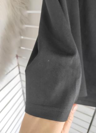 Спідниця довга міді чорна за коліно пряма чорна трикотажна cropp 46 m юбка черная2 фото