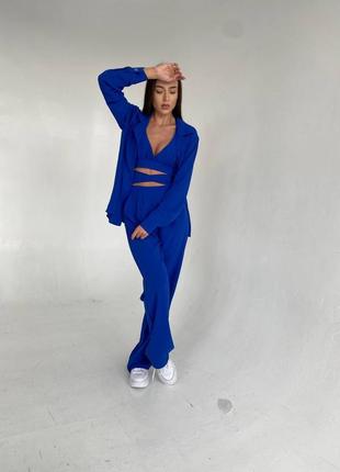 Костюм 3-ка 💙2 фото
