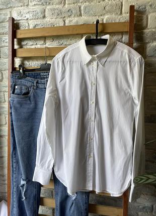 Рубашка hallhuber, белая рубашка1 фото