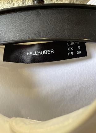 Рубашка hallhuber, белая рубашка5 фото