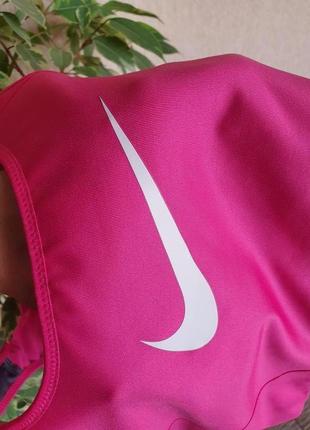 Яскравий спортивний топ, бра від nike , технологія dri-fit.10 фото