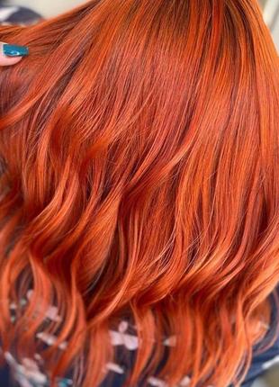Flame, тимчасова руда фарба для волосся від directions, cruelty-free, vegan