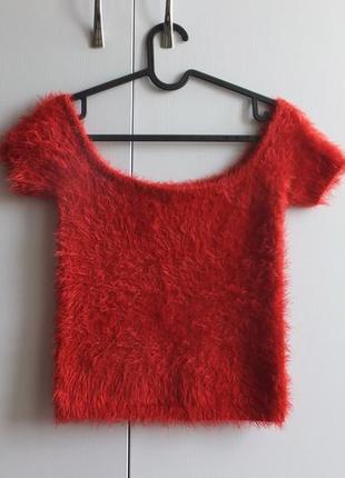 Ally (s/m) топ травка с открытыми плечами