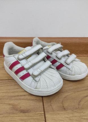 Кроссовки adidas superstar на девочку