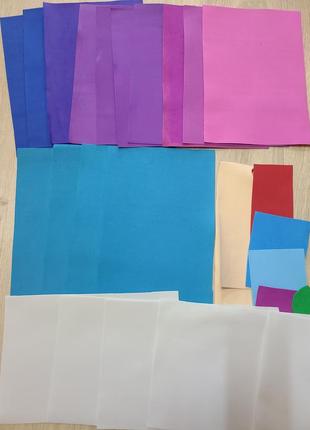 Тонкі листи фоамірана а4.